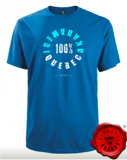 T-SHIRT 100% QUEBEC