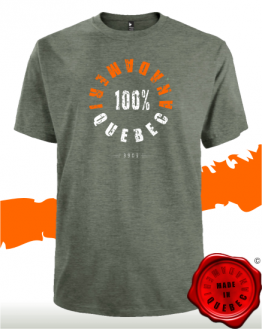 T-SHIRT 100% QUEBEC