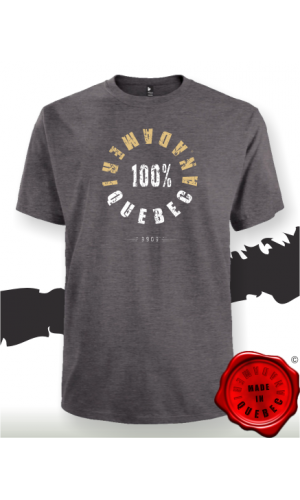 T-SHIRT 100% QUEBEC