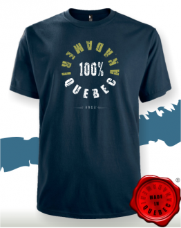 T-SHIRT 100% QUEBEC