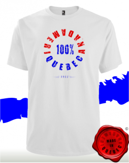 T-SHIRT 100% QUEBEC